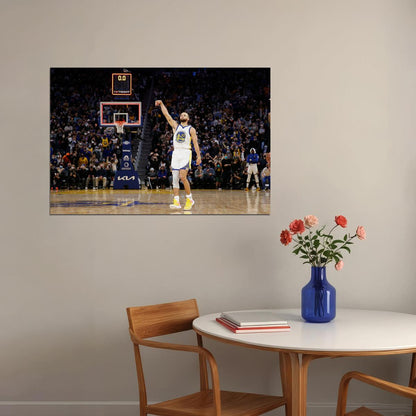 Golden State Warriors Team Stephen Curry 30 Basketball Poster Wall Art Print Home Wall Decor - xonomax