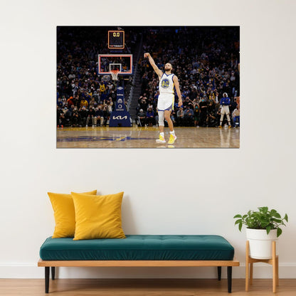 Golden State Warriors Team Stephen Curry 30 Basketball Poster Wall Art Print Home Wall Decor - xonomax