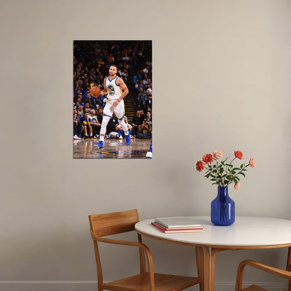 Stephen Curry Basketball Golden State Warriors Team Poster Wall Art Print Home Wall Decor - xonomax