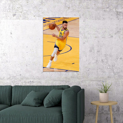 Golden State Warriors Team Stephen Curry Basketball Player Poster Wall Art Print Home Wall Decor - xonomax