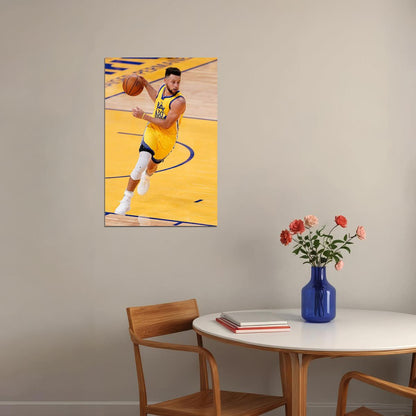 Golden State Warriors Team Stephen Curry Basketball Player Poster Wall Art Print Home Wall Decor - xonomax