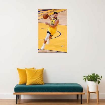 Golden State Warriors Team Stephen Curry Basketball Player Poster Wall Art Print Home Wall Decor - xonomax