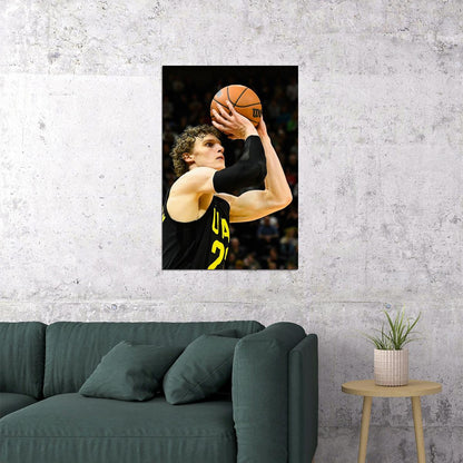 Lauri Markkanen 23 Basketball Utah Jazz Basketball Team Poster Wall Art Print Home Wall Decor - xonomax