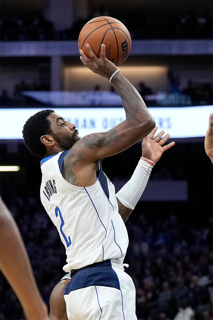 Kyrie Irving 3 Athlete Dallas Mavericks Basketball Team Poster Wall Art Print Home Wall Decor - xonomax