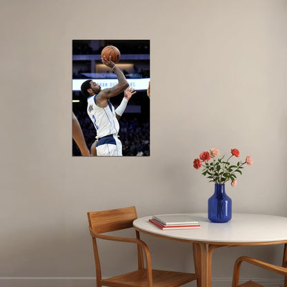 Kyrie Irving 3 Athlete Dallas Mavericks Basketball Team Poster Wall Art Print Home Wall Decor - xonomax