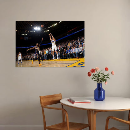 Klay Thompson Basketball Golden State Warriors Team Poster Wall Art Print Home Wall Decor - xonomax