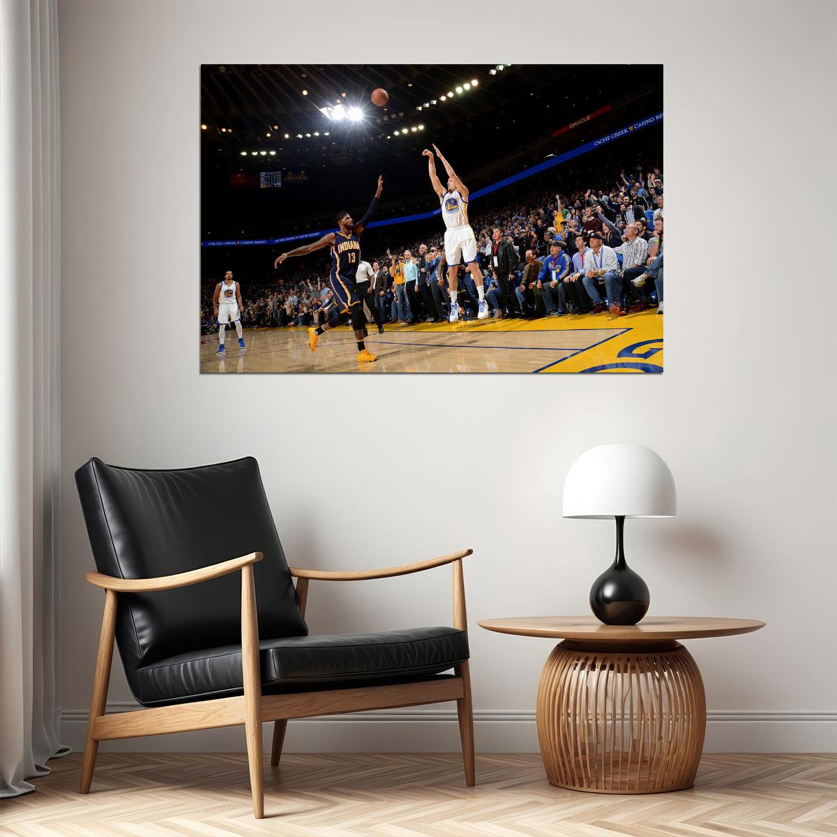 Klay Thompson Basketball Golden State Warriors Team Poster Wall Art Print Home Wall Decor - xonomax