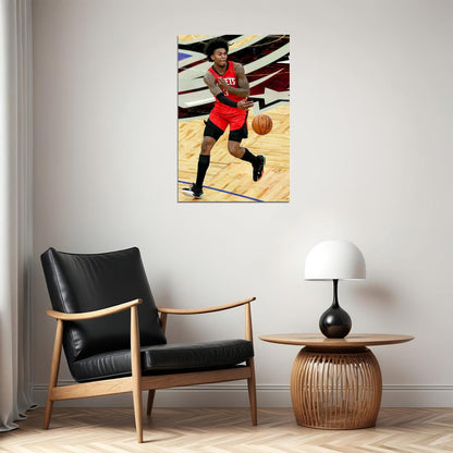 Kevin Porter Jr 3 Basketball Houston Rockets Team Poster Wall Art Print Home Wall Decor - xonomax