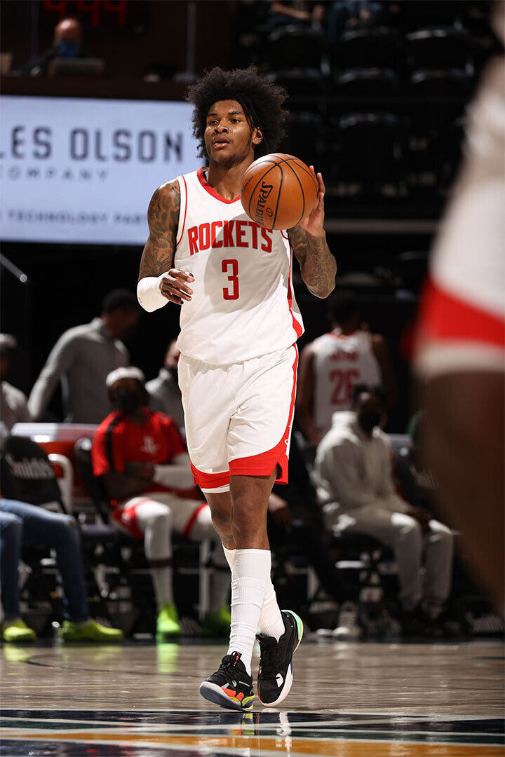 Houston Rockets Team Kevin Porter Jr Basketball Sports Poster Wall Art Print Home Wall Decor - xonomax