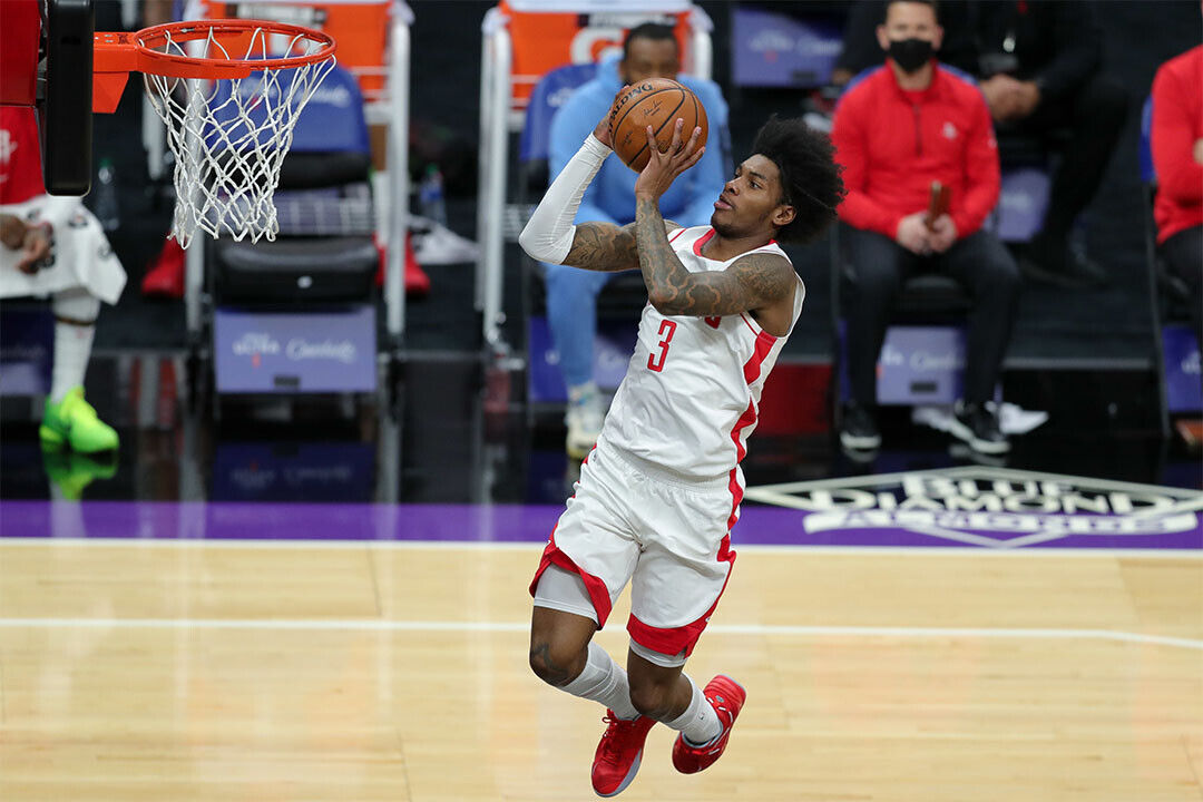 Kevin Porter Jr Basketball Houston Rockets Team Poster Wall Art Print Home Wall Decor - xonomax