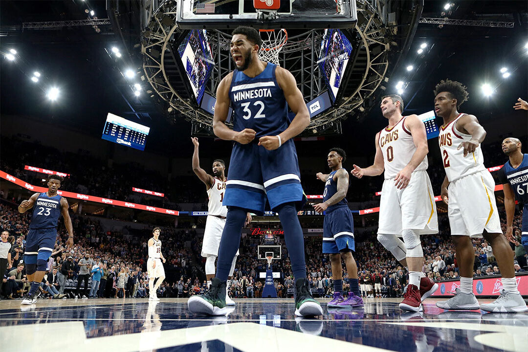 Karl Anthony Towns 32 Minnesota Timberwolves Team Match Poster Wall Art Print Home Wall Decor - xonomax