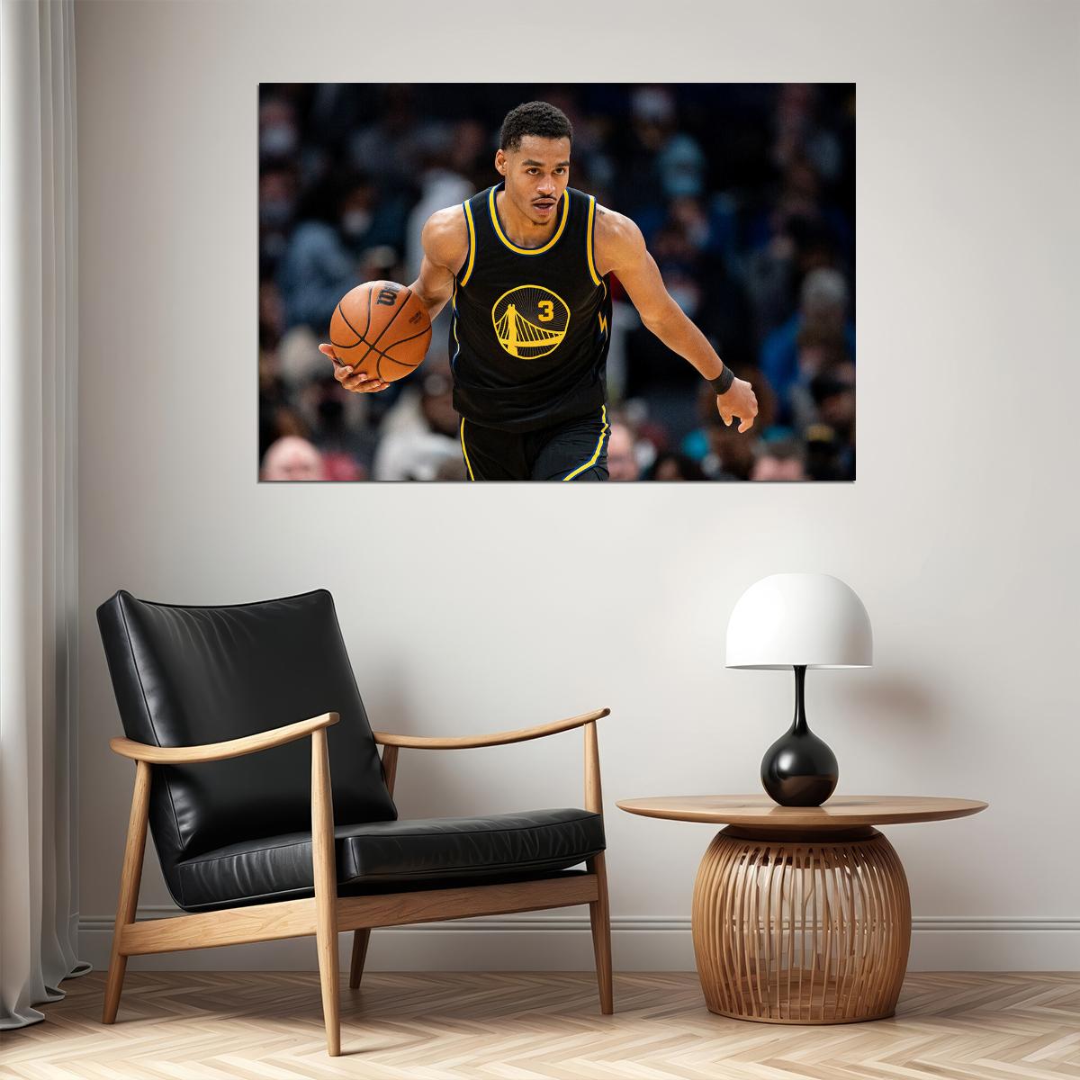 Jordan Poole American Athlete 3 Golden State Warriors Team Poster Wall Art Print Home Wall Decor - xonomax
