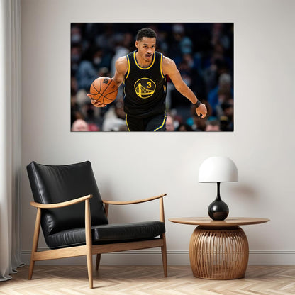 Jordan Poole American Athlete 3 Golden State Warriors Team Poster Wall Art Print Home Wall Decor - xonomax