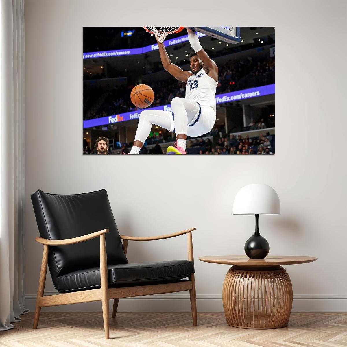 Memphis Grizzlies Team Match Jaren Jackson Jr Athlete Poster Wall Art Print Home Wall Decor - xonomax