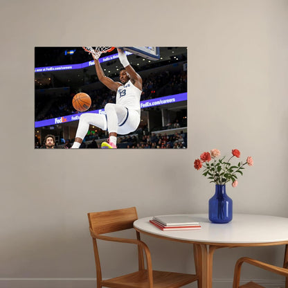Memphis Grizzlies Team Match Jaren Jackson Jr Athlete Poster Wall Art Print Home Wall Decor - xonomax