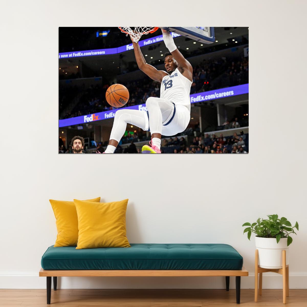 Memphis Grizzlies Team Match Jaren Jackson Jr Athlete Poster Wall Art Print Home Wall Decor - xonomax