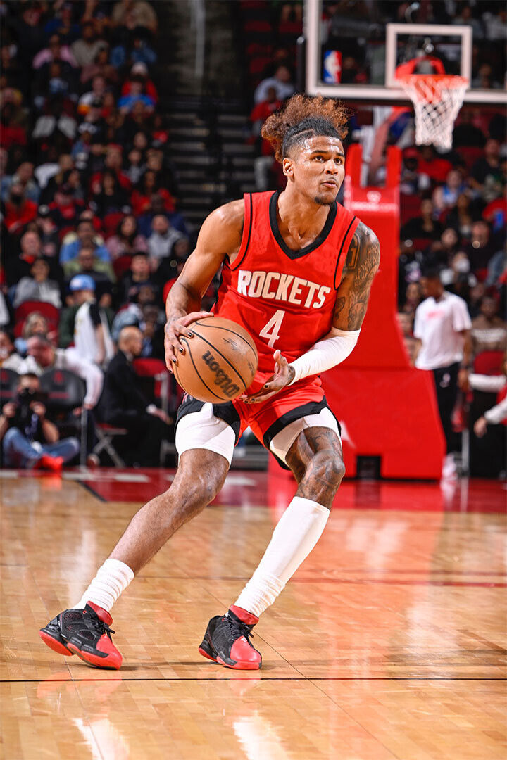 Jalen Green Basketball Houston Rockets Basketball Team Poster Wall Art Print Home Wall Decor - xonomax