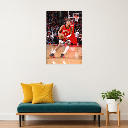 Jalen Green Basketball Houston Rockets Basketball Team Poster Wall Art Print Home Wall Decor - xonomax