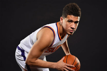 American Athlete Devin Booker Phoenix Suns Basketball Team Poster Wall Art Print Home Wall Decor - xonomax