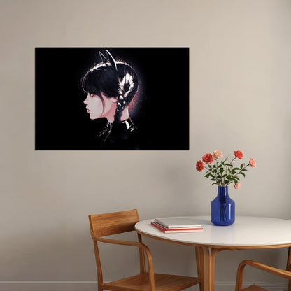 Wednesday Movie Comedy Fantastic Jenna Ortega Poster Wall Art Print Home Wall Decor - xonomax