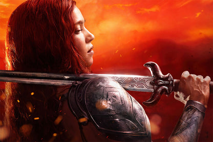 Red Sonja Movie Adventure Action Fantasy Poster Wall Art Print Home Wall Decor