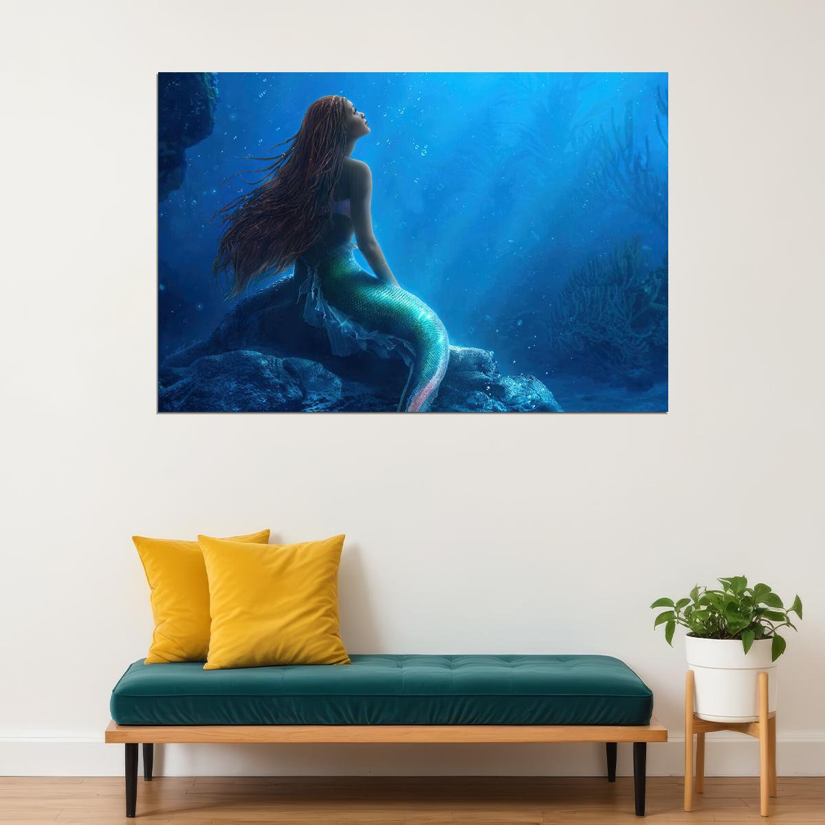 The Little Mermaid Movie Adventure Family Fantasy Poster Wall Art Print Home Wall Decor - xonomax