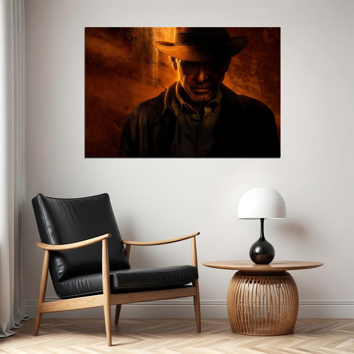 Indiana Jones And The Dial Of Destiny Movie Fantastic Poster Wall Art Print Home Wall Decor - xonomax