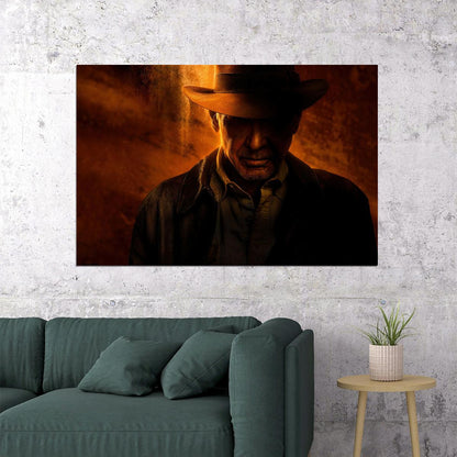 Indiana Jones And The Dial Of Destiny Movie Fantastic Poster Wall Art Print Home Wall Decor - xonomax
