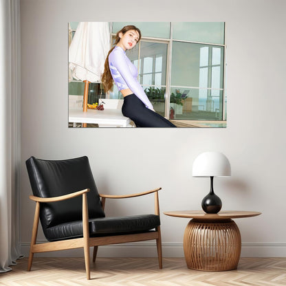 Jeon Somi Korean Canadian Singer And Songwriter Poster Wall Art Print Home Wall Decor