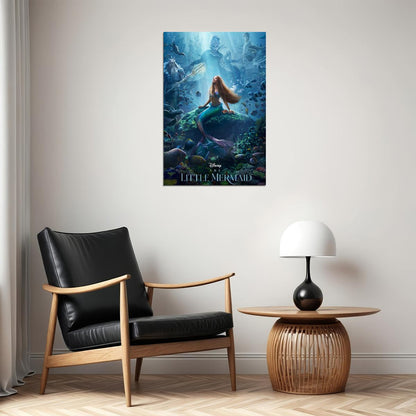 The Little Mermaid Movie Action Family Fantasy Poster Wall Art Print Home Wall Decor - xonomax