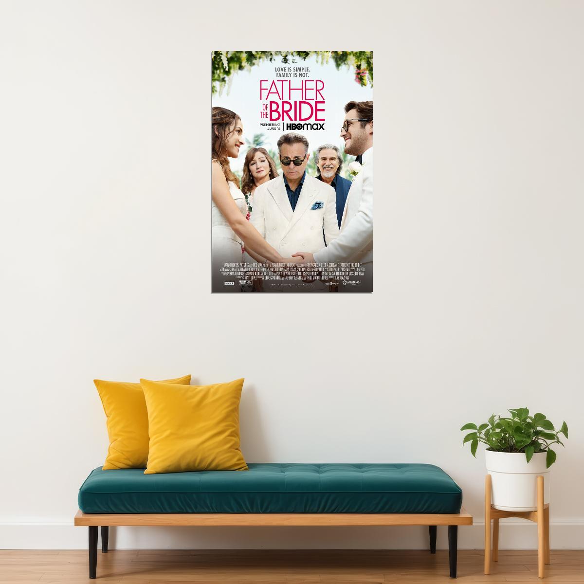 Father Of The Bride Romance Comedy Movie Poster Wall Art Print Home Wall Decor - xonomax