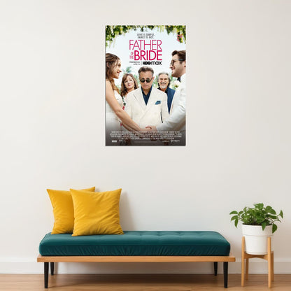 Father Of The Bride Romance Comedy Movie Poster Wall Art Print Home Wall Decor - xonomax