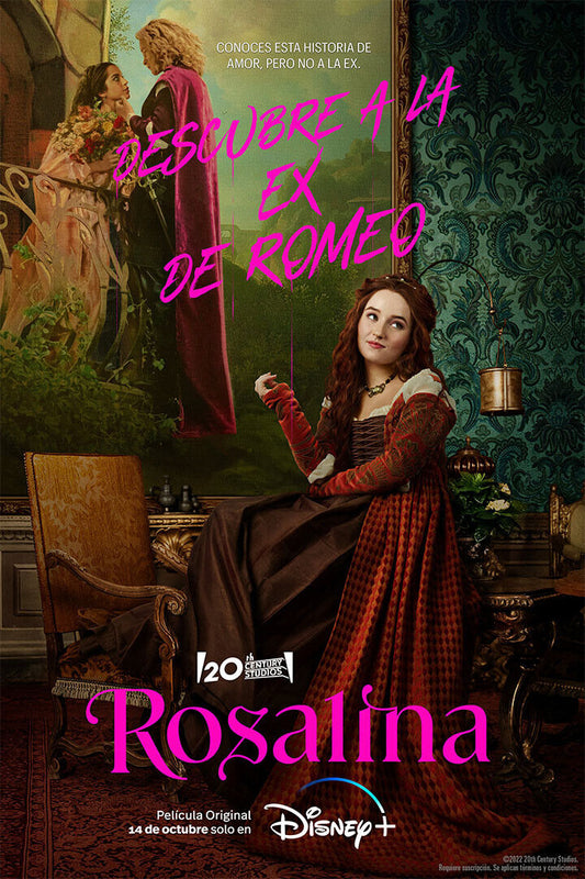 Rosaline Comedy Romance Movie Cinema Poster Wall Art Print Home Wall Decor