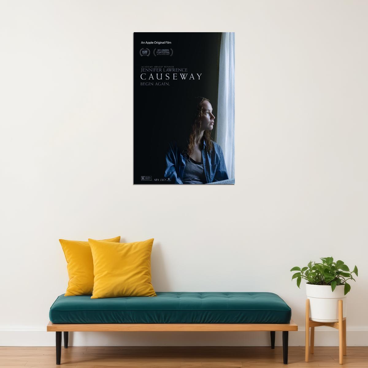 In Causeway Movie Drama Military Psychological Poster Wall Art Print Home Wall Decor - xonomax