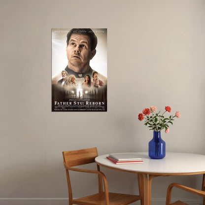 Father Stu Movie Drama Biography Poster Wall Art Print Home Wall Decor - xonomax