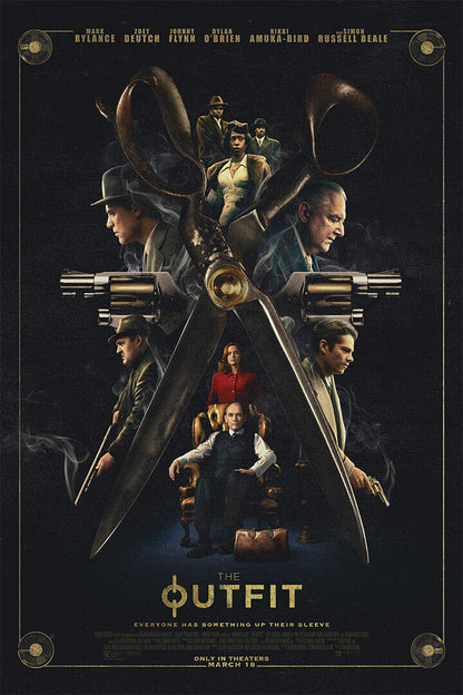 The Outfit Movie Crime Mystery Drama Poster Wall Art Print Home Wall Decor - xonomax