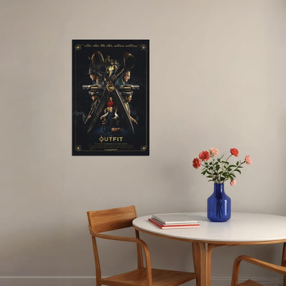 The Outfit Movie Crime Mystery Drama Poster Wall Art Print Home Wall Decor - xonomax