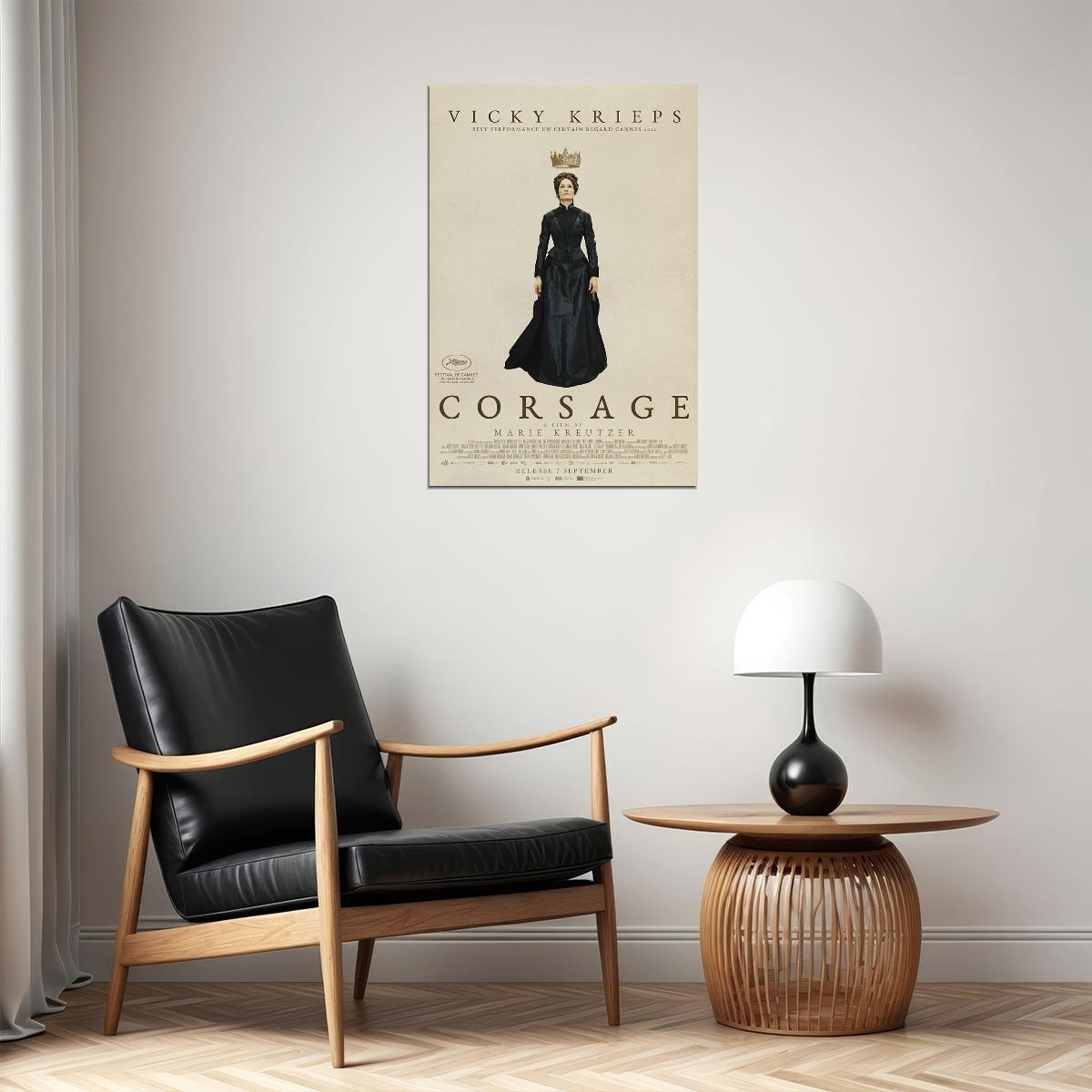 Corsage Movie Drama History Biography Poster Wall Art Print Home Wall Decor - xonomax
