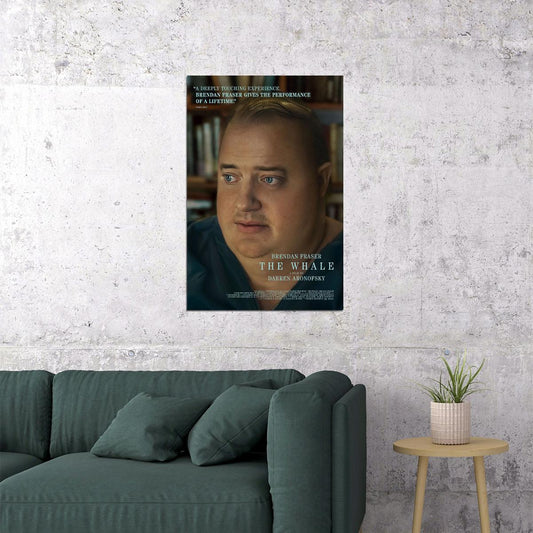 The Whale Movie Drama Father And Daughter Poster Wall Art Print Home Wall Decor - xonomax