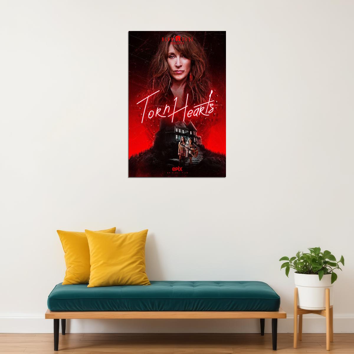 Torn Hearths Horror Mystery Thriller Movie Sagal Grant 2022 Poster Wall Art Print Home Wall Decor