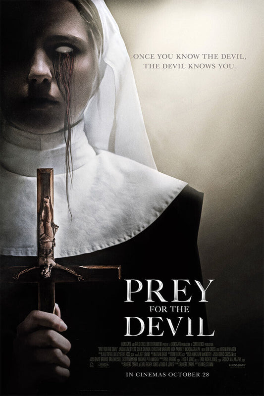 Prey For The Devil American Supernatural Horror Movie 2022 Poster Wall Art Print Home Wall Decor - xonomax