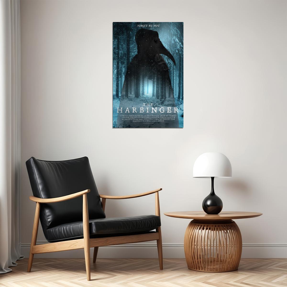 The Harbinger Horror Mystery Thriller Drama Movie Mitton 2022 Poster Wall Art Print Home Wall Decor - xonomax