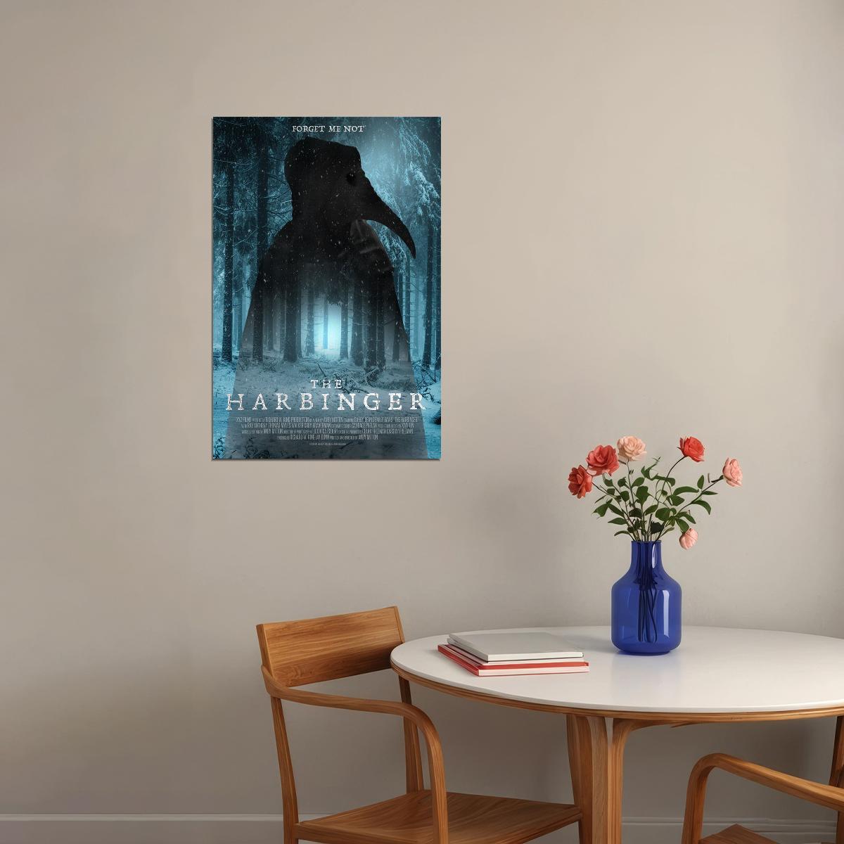 The Harbinger Horror Mystery Thriller Drama Movie Mitton 2022 Poster Wall Art Print Home Wall Decor - xonomax