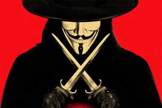 V For Vendetta Movie Action Thriller Drama Poster Wall Art Print Home Wall Decor - xonomax