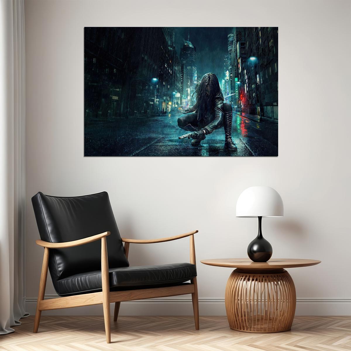 Badass Assassin The Villainess Movie Action Thriller Poster Wall Art Print Home Wall Decor - xonomax