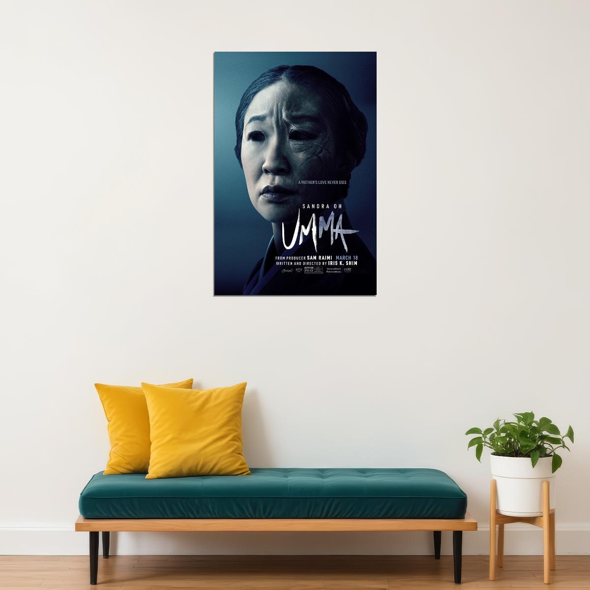 Umma American Supernatural Mystery Horror Movie Shim 2022 Poster Wall Art Print Home Wall Decor - xonomax