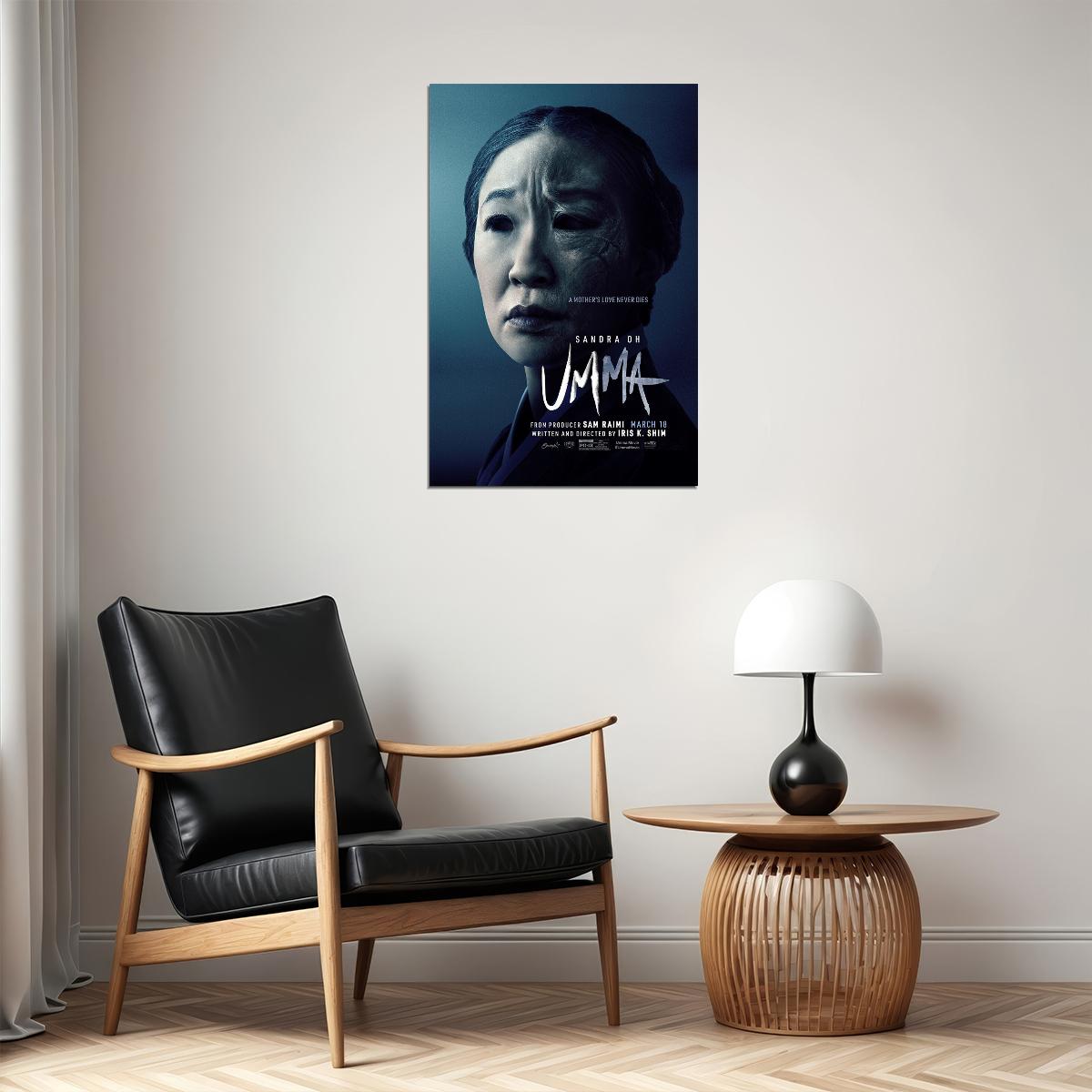 Umma American Supernatural Mystery Horror Movie Shim 2022 Poster Wall Art Print Home Wall Decor - xonomax