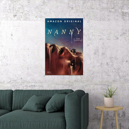 Nanny American Psychological Horror Movie Jusu Diop Walls 2022 Poster Wall Art Print Home Wall Decor - xonomax