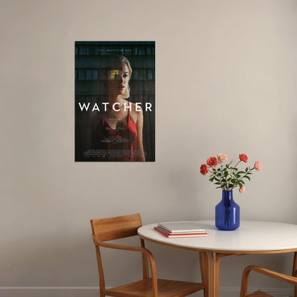 Watcher Psychological Thriller Horror Movie Okuno Monroe 2022 Poster Wall Art Print Home Wall Decor - xonomax