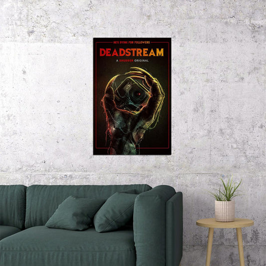 Deadstream Smart Sophisticated Comedy Horror Winter Stone 2022 Poster Wall Art Print Home Wall Decor - xonomax